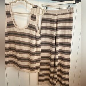 Free people beach 2 piece set